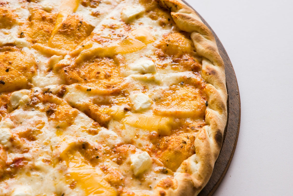 White Pizza With Whipped Ricotta and Hot Honey
