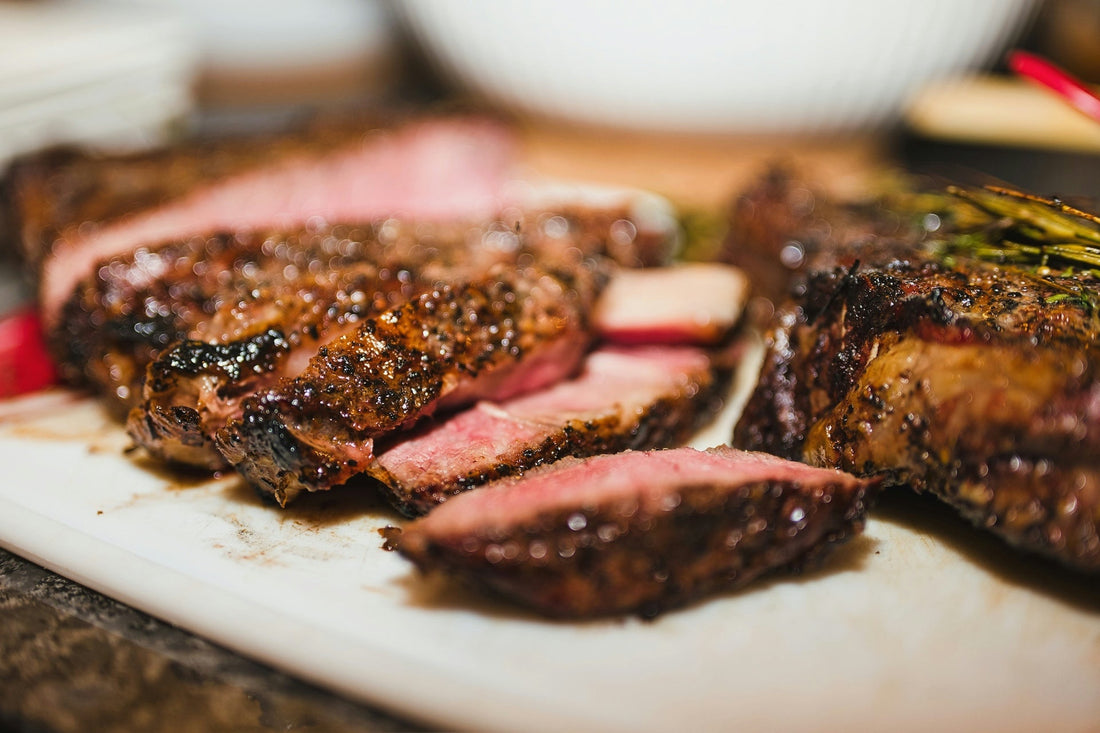 Smash Crust Sirloin Steak With Herb Butter
