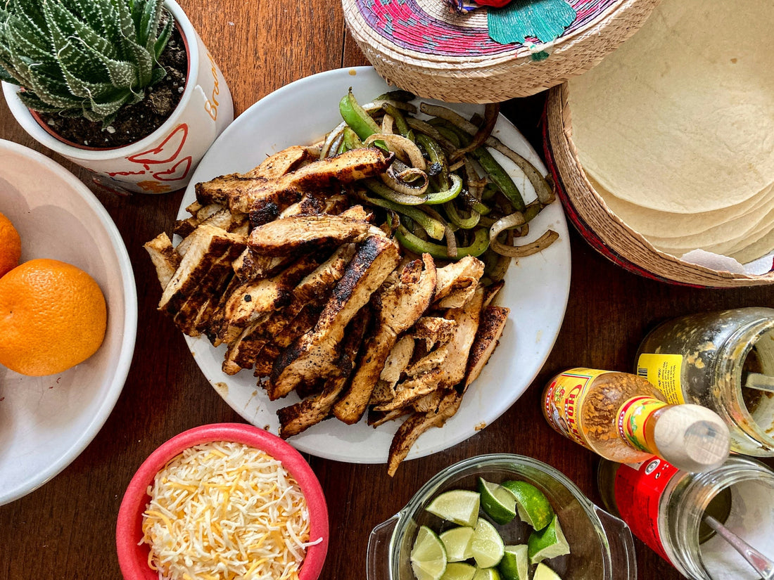 HALO Cooks fajita night recipe