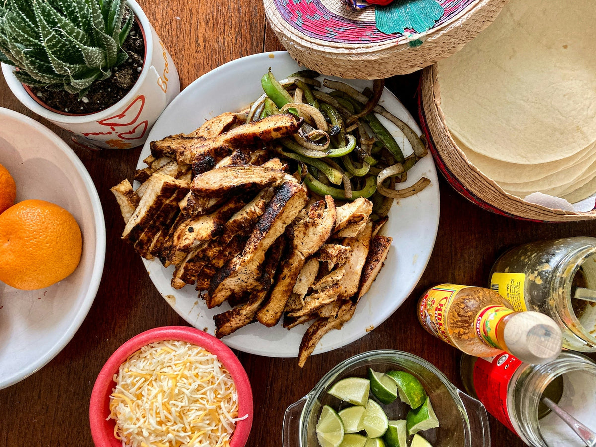 HALO Cooks fajita night recipe