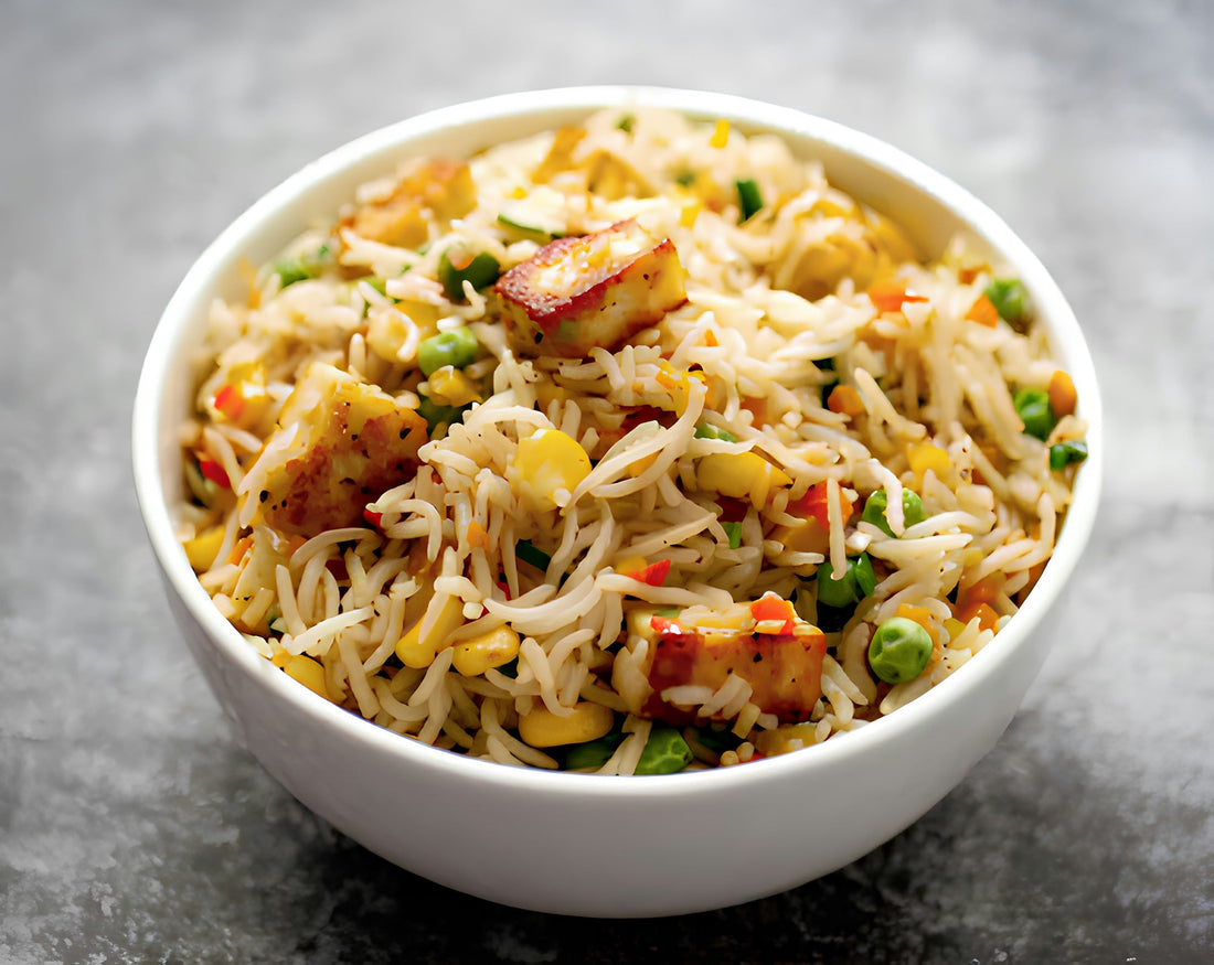 easy fried rice recipe from HALO cooks blog