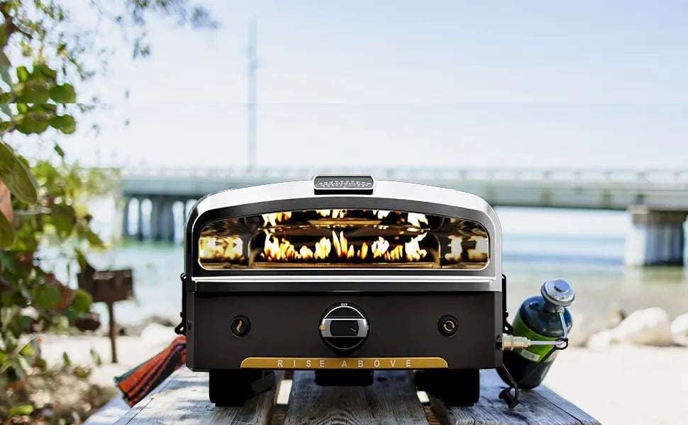 The HALO Versa 16 in a sunny setting near a beach