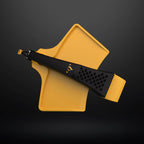 HALO 2-piece pizza stone cleaning kit including a scraper brush and ash pan.