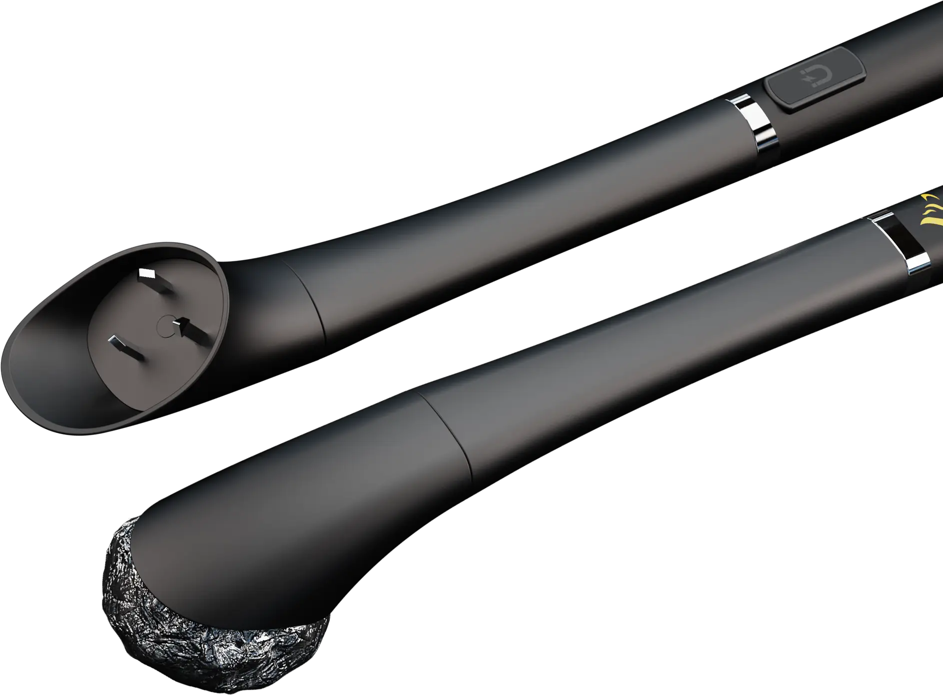 HALO Foil-Fork grill cleaning tool with ergonomic handle and heavy-duty prongs for holding aluminum foil